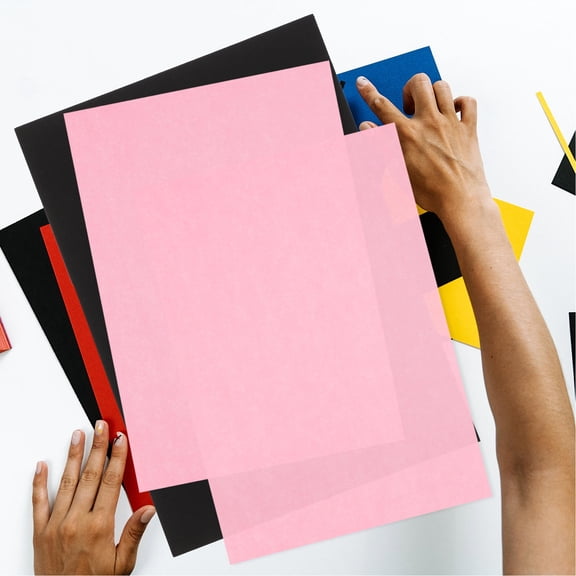 UPOUART Pink A4 Printer Paper Thick Double Sided Sheets for Professional Presentations and Reports