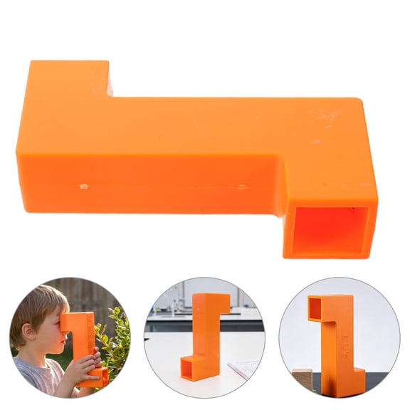 UPOUART Plastic Periscope Optics Teaching Aid for Middle School Science Equipment Orange