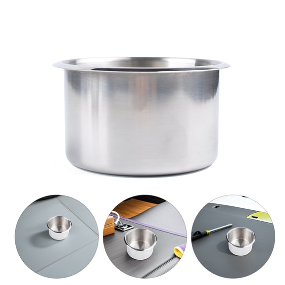 UPOUART Plated Motorhome Cup Holder Shelf Stainless Steel Support for Car, Auto, and Boat Use