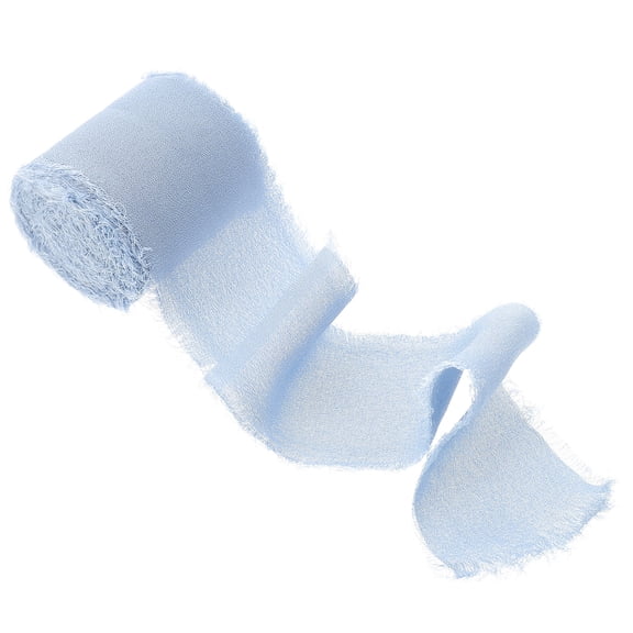 UPOUART White Polyester Hair Ribbon 1 Pack Hair Accessories for Styling and Crafting