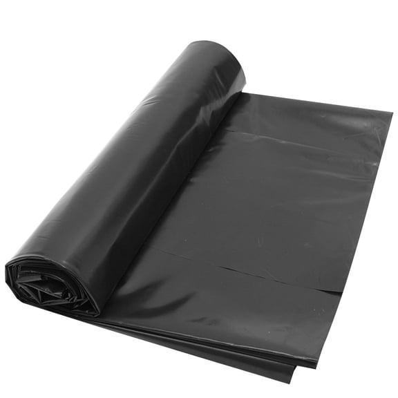 UPOUART Black Pond Liner Tarp for Small Fish Ponds, Fountains, and , PE Material, 78.74 x 78.74 Inches