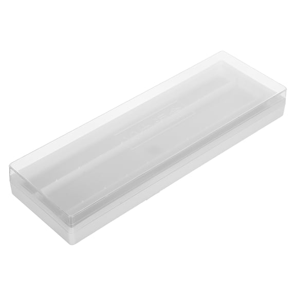 UPOUART Portable Clear Microscope Slide Holder Case for Laboratory Use with Plastic Construction and Easy Handling