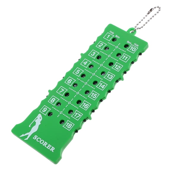 UPOUART Golf Scoreboard Rectangular Lightweight Performance Tracking Device for Golf Accessories 1Pack