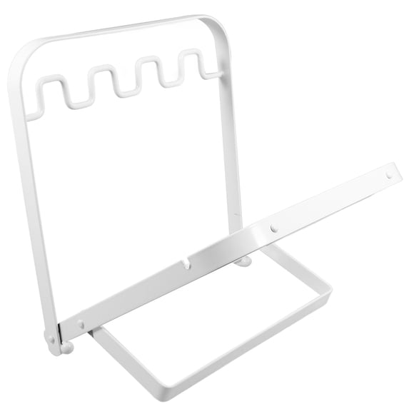 UPOUART Portable Iron Trash Bag Holder Rack, Outdoor Hanging Garbage ...