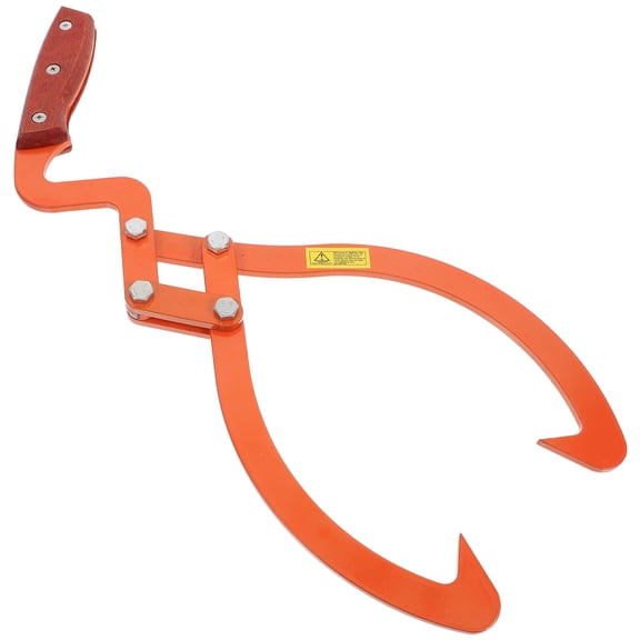 UPOUART Portable Trunk Clamp Tool 1Pack Alloy Steel Log Lifting For Outdoor Supply