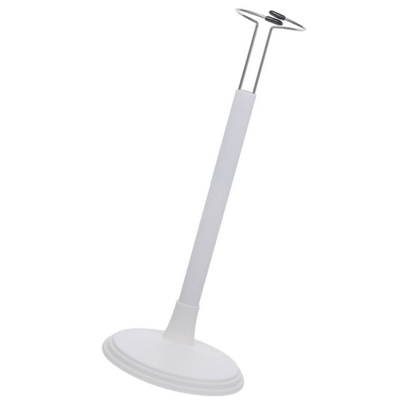 UPOUART Puppet Stand Holder Doll Stand White 1 PCS Plastic Simple Design for Table Display