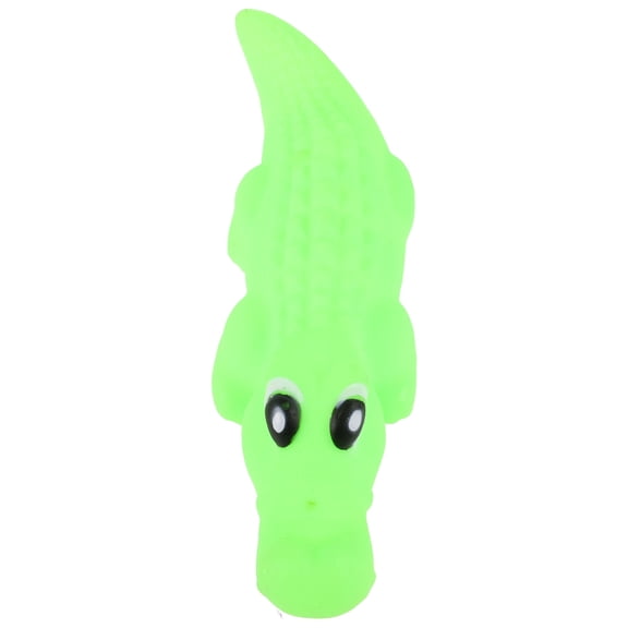 UPOUART Dog Squeaky Toy Bone Latex Toys Light Green 1Pack for Home Cleaning