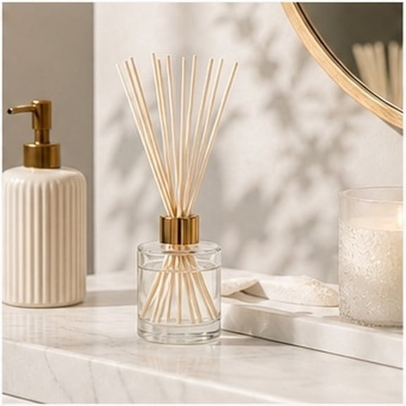 UPOUART Replacement Diffuser Sticks, 100 Pack Wooden Reeds for Oil Bottles