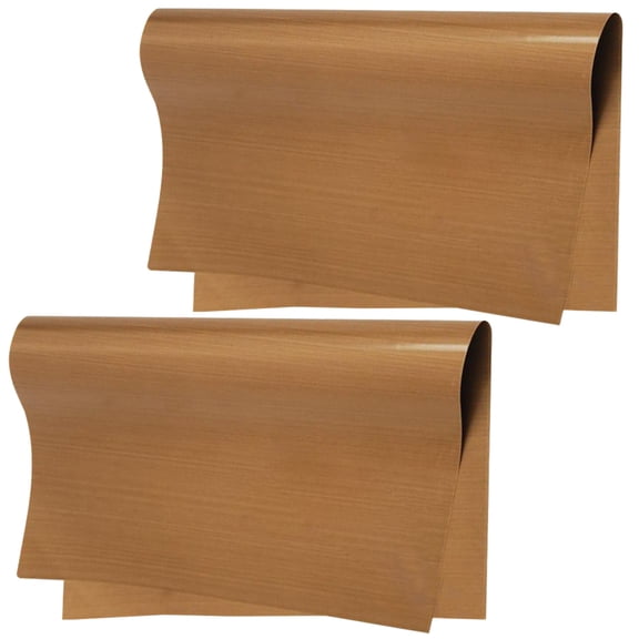 UPOUART Non-Stick PTFE Cake Pan Liner, Reusable, Easy to Clean, Light Brown, Baking Mat for Oven and Microwave