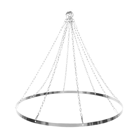 UPOUART Round Metal Ceiling Canopy Hanging Frame Universal Fit for Indoor Fabric Draping