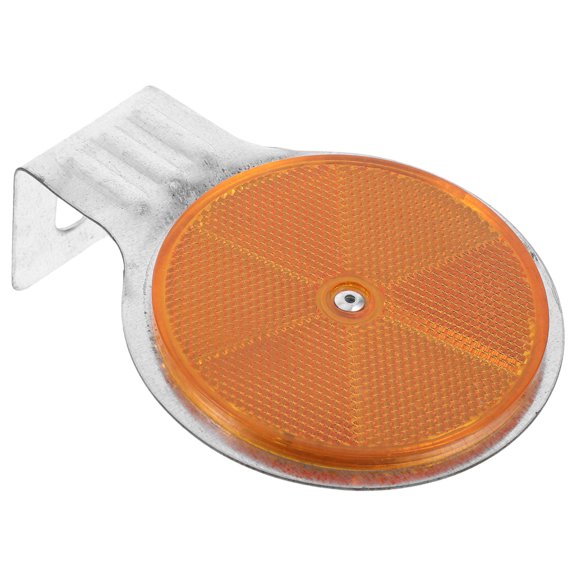 UPOUART Round Reflective Road Marker with Mounting Hole for Quick Installation and Night Visibility