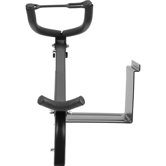 UPOUART Wall Mounted Saxophone Stand for Alto and Tenor Saxophones with Iron Bracket and Secure Holder