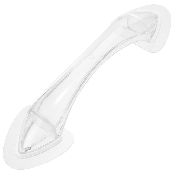 UPOUART Self Adhesive Kitchen Cabinet Handle Plastic Sticky Dresser Handle for Glass and Sliding Door