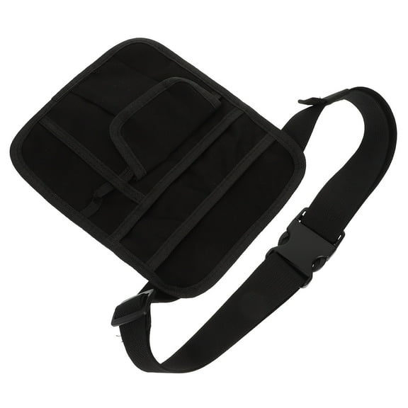 UPOUART Server Apron Waist Pouch 1Set Durable Reusable Canvas for Waitress in Restaurants and Cafes