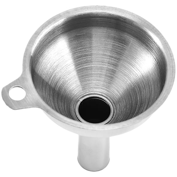 UPOUART Portable Stainless Steel Funnel for Filling Bottles Oil Vinegar Funnel
