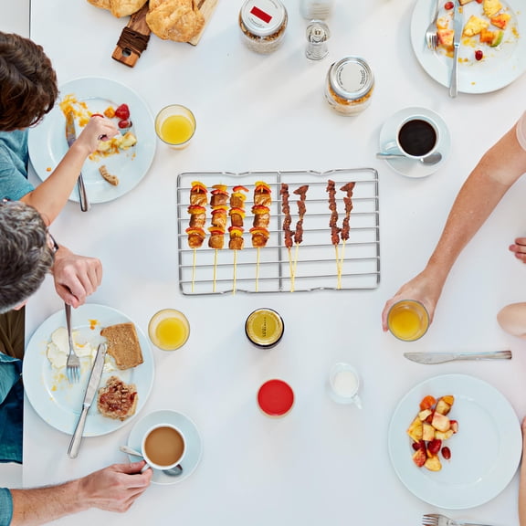 UPOUART Wire Cooling Rack for Baking, Grilling, BBQ, Vegetables, and Meat Cooking