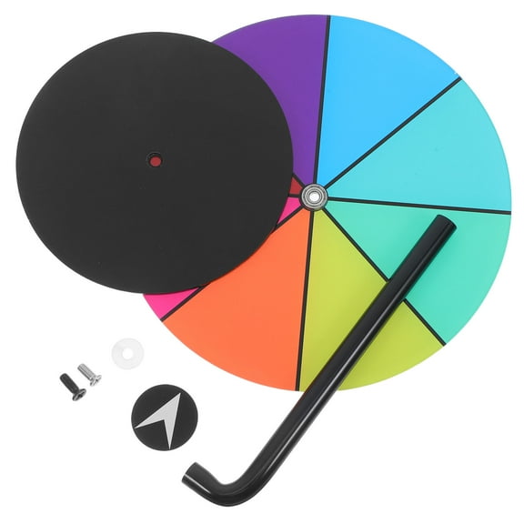 UPOUART Simple Game Wheel Raffle with Acrylic for Trade Shows and Events - 1 Set