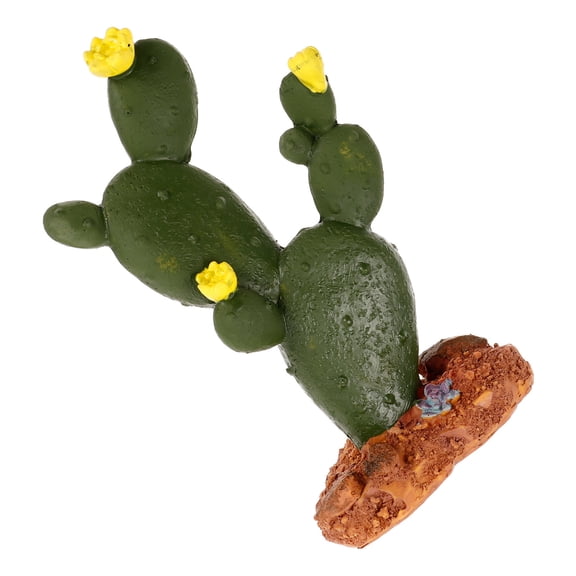 UPOUART Artificial Green Cactus Plant Ornament for Home and Office Desktop Decoration, Realistic Simulated Decor