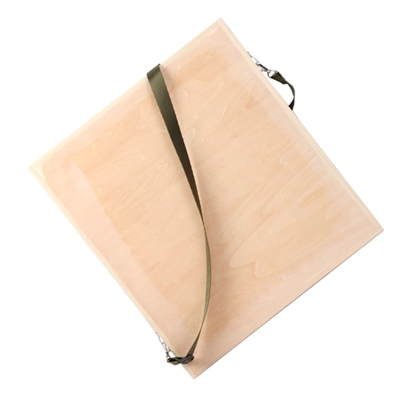 UPOUART Portable Light Yellow Artist Wood Sketch Board with Storage Drawer for Daily Use