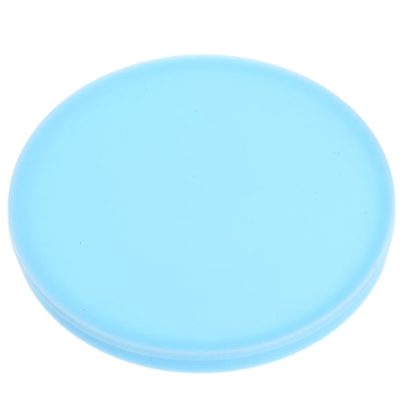 UPOUART Skyblue Holographic Coaster Mold Silicone for Creative DIY Decoration with Irregular Snowflake Design 4.5 Inch