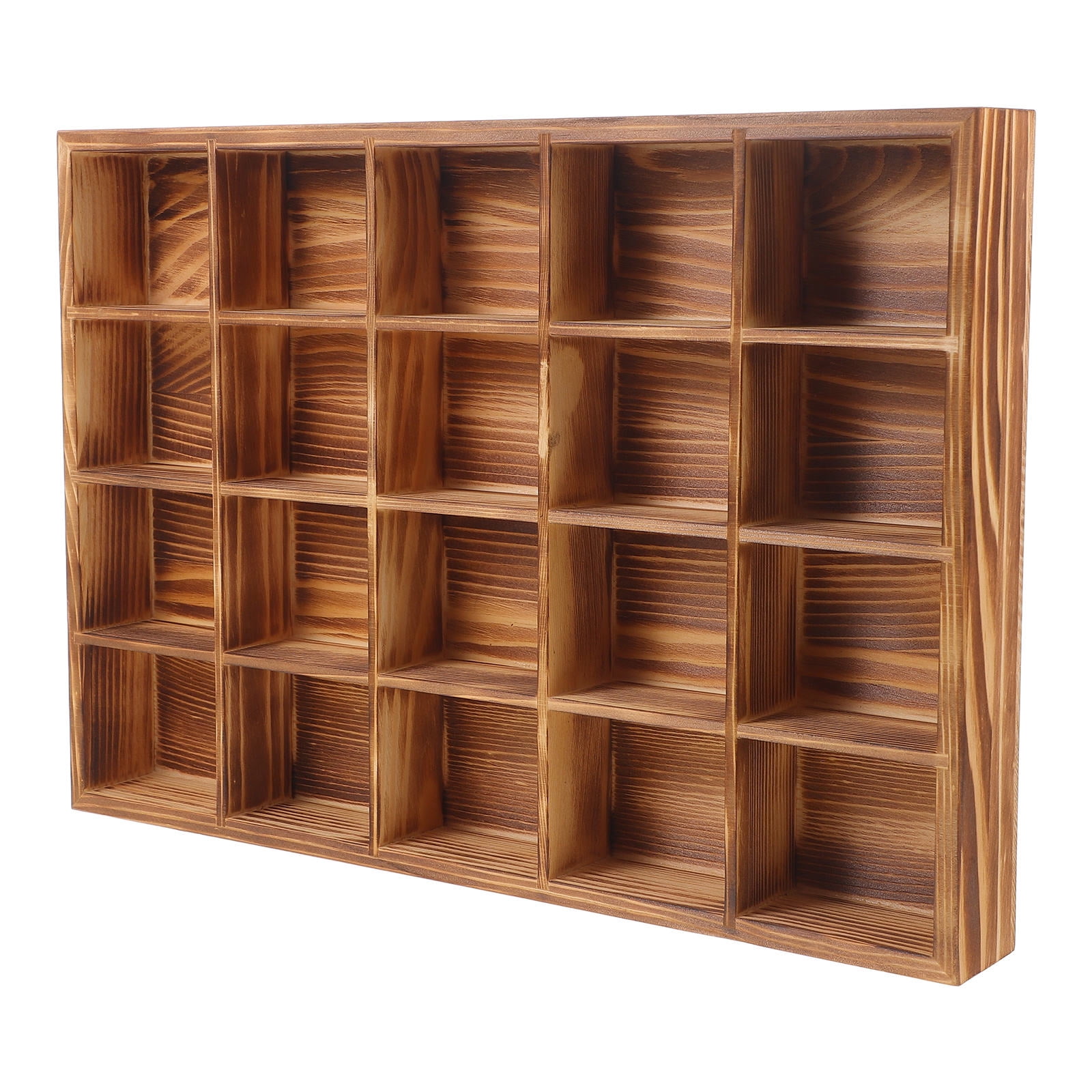 UPOUART Wooden Sorting Box with Grid Compartments, Multi-Section ...