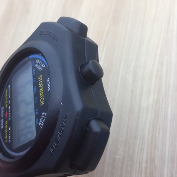 UPOUART Sports Stopwatch with Double Channel and Whistles Electronic Timer for Racing and Training