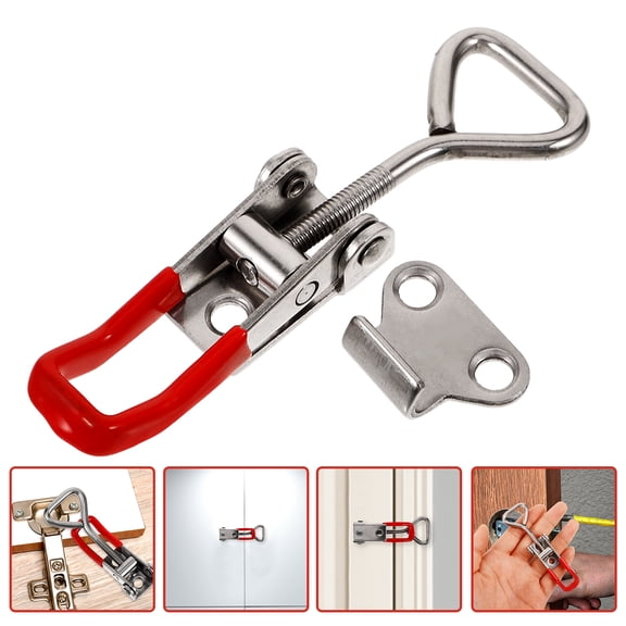 UPOUART Heavy Duty Metal Toggle Clamp Latch Adjustable for Door Box Chest Cabinet
