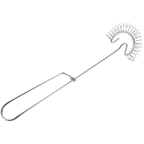 UPOUART Stainless Steel Egg Whisk Spiral Whisk Kitchen Supplies Ergonomic Handle Design for Home Users 1Pcs