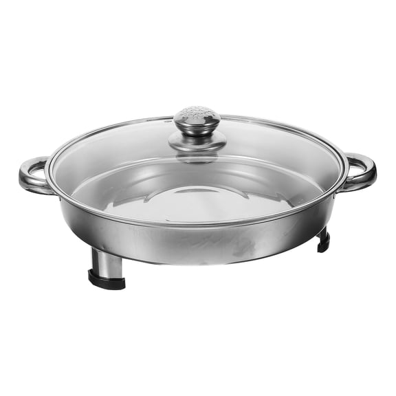 UPOUART Stainless Steel Rectangular Buffet Warmer Pan for Baking Fish, Grilling, Barbecue and Food Serving