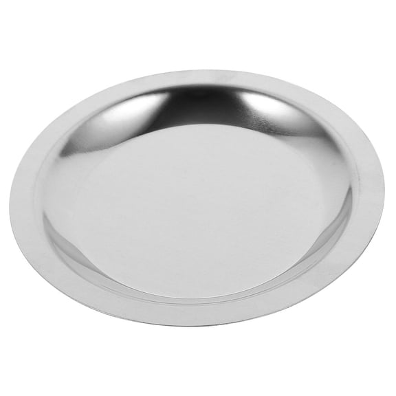 UPOUART Stainless Steel Wine Coaster for Home Heat Insulation Anti Skid Silver Round Wine Bottle Pad