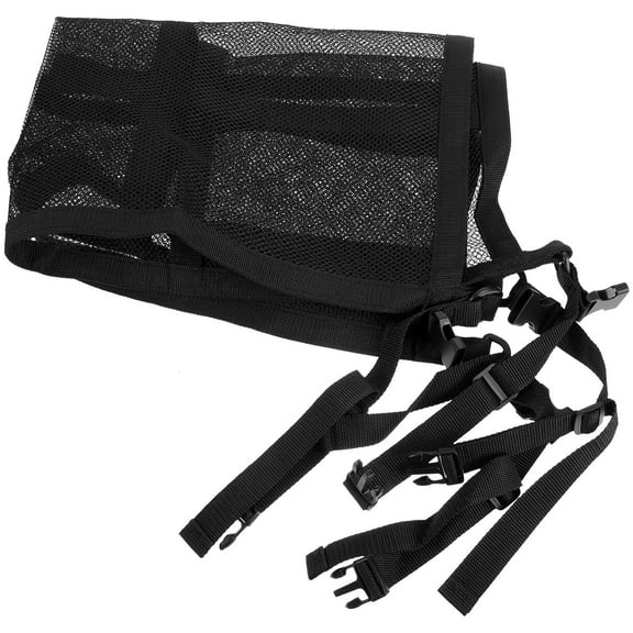 UPOUART Car Ceiling Storage Bag Black Polyester Overhead Organizer for Vehicle Interior 1 Set