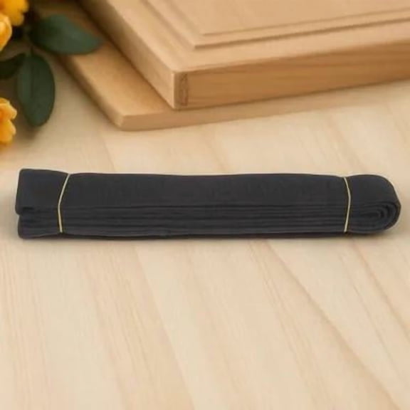 UPOUART Karate Belt Stretchy Black Martial Arts Training Lightweight