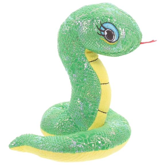 UPOUART Green Plush Stuffed Snake Piece - Perfect Prank Prop for April Fools' Day Fun