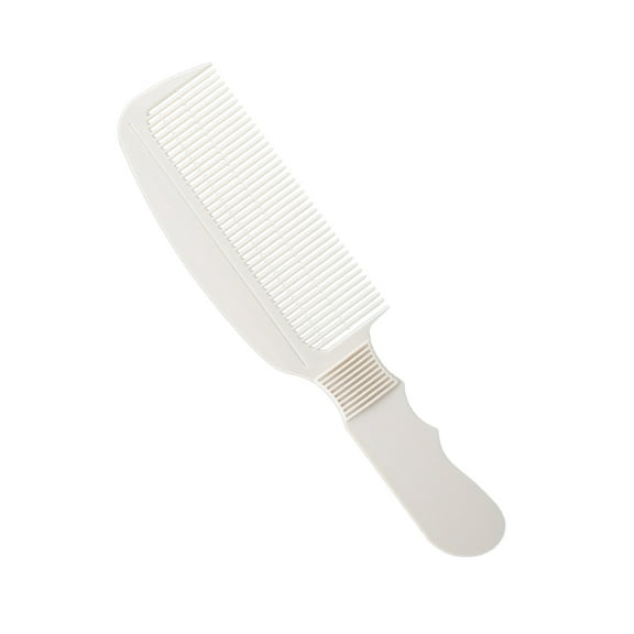 UPOUART Lightweight White Modeling Comb for Easy Handling, Smooth Touch, and Precise Hair Styling