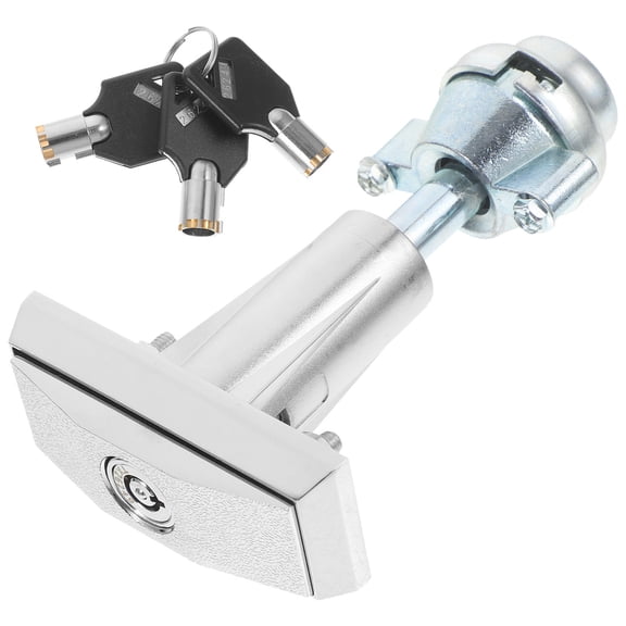 UPOUART Zinc Alloy T-Handle Garage Door Lock, and Easy to Install, Ideal for Commercial and Residential Use, 1 Pack