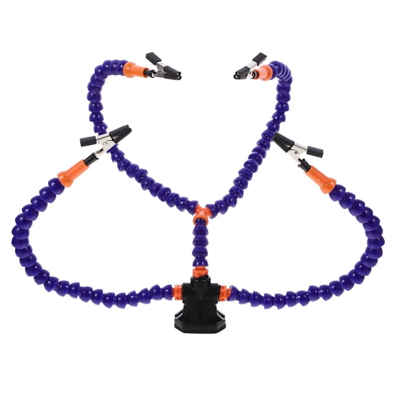 UPOUART Third Hand Soldering Station with Flexible Arms Durable Holder for Pcb Repair and Soldering