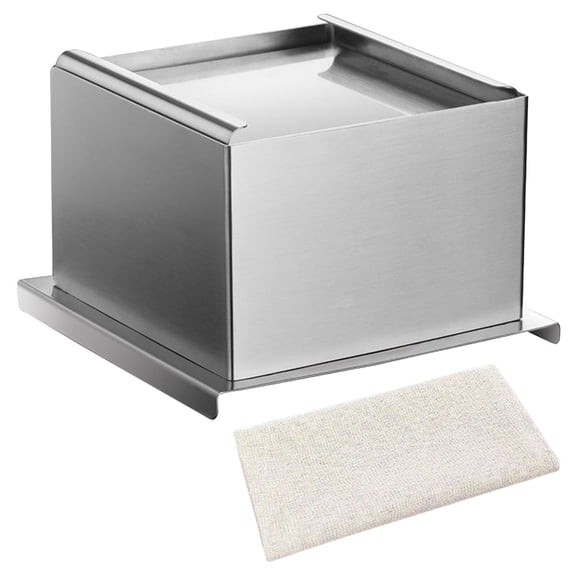 UPOUART Tofu Press Maker 1 Set for Vegetarians with Stainless Steel and Cloth Material