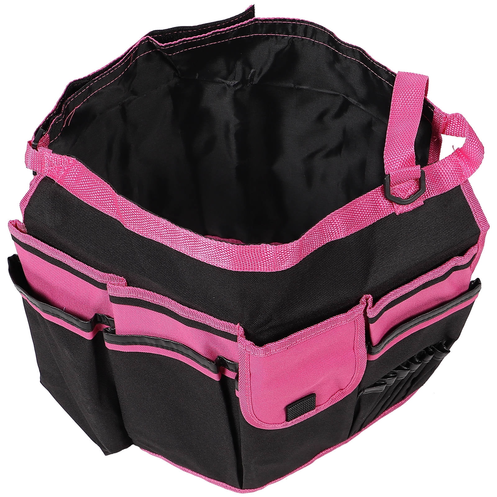 UPOUART Tool Storage Bag 1Pcs Pink with Large Capacity for Gardeners 17x12in