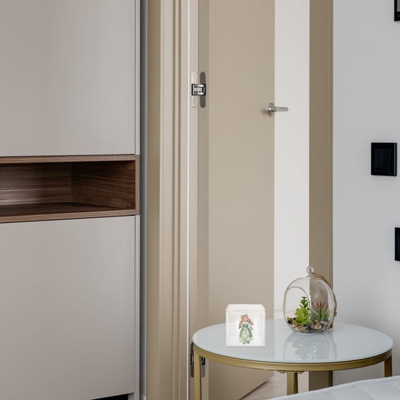 UPOUART Transparent Display Case for Figurine Collection with Practical and Stable Construction