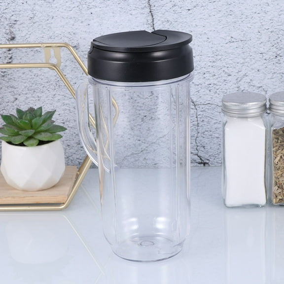 UPOUART Transparent Food Grade Shaker Cup Mixer Cup Replacement Container for Easy Mixing and Portable Use