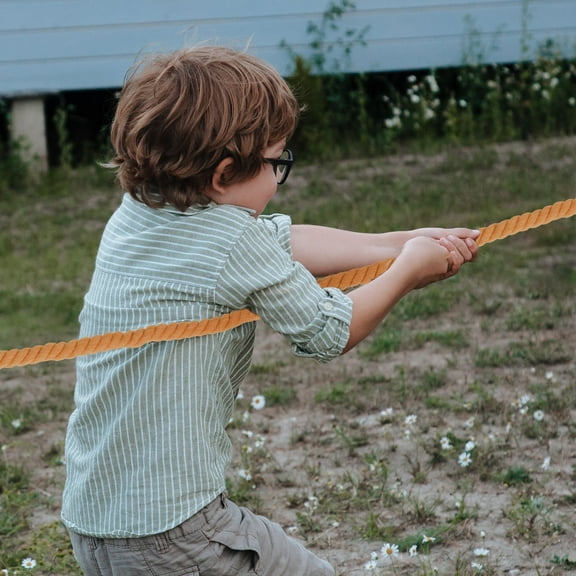 UPOUART Outdoor Cotton Pulling Rope for Family Tug of and Team Building Activities, and Strong