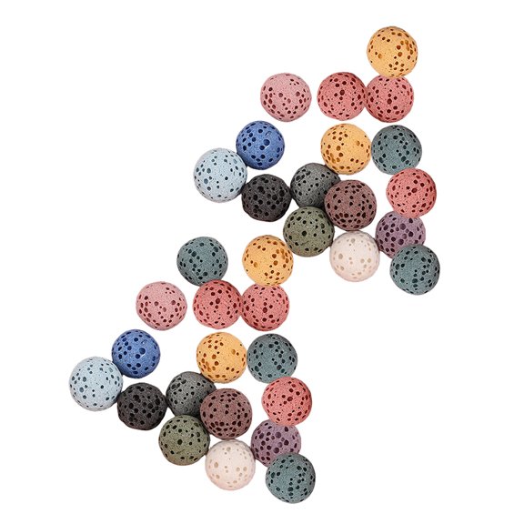 UPOUART Volcanic Stone Diffuser Beads, Hole-Free Aromatherapy Stones for Car, Home, Office, Bathroom, Room Decor