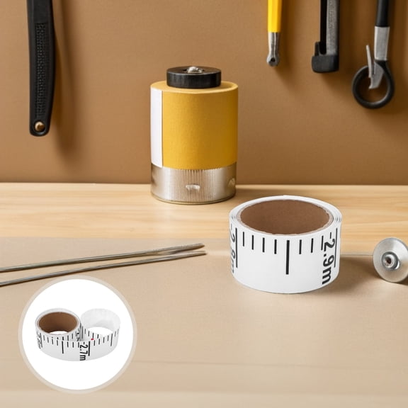 UPOUART Waterproof Self Adhesive Liquid Level Gauge Sticker with Reflective Tape for Water Tanks and Pools