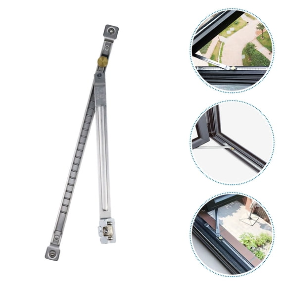 UPOUART Window Locks Limiter Stainless Steel Window Opening Control Device Wind Support 1Pack