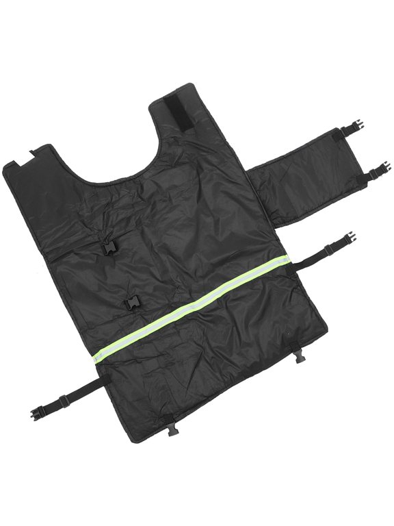 Black Winter Cow Calf Warm Clothes Practical Durable Calf Vest with Belly Protection for Livestock