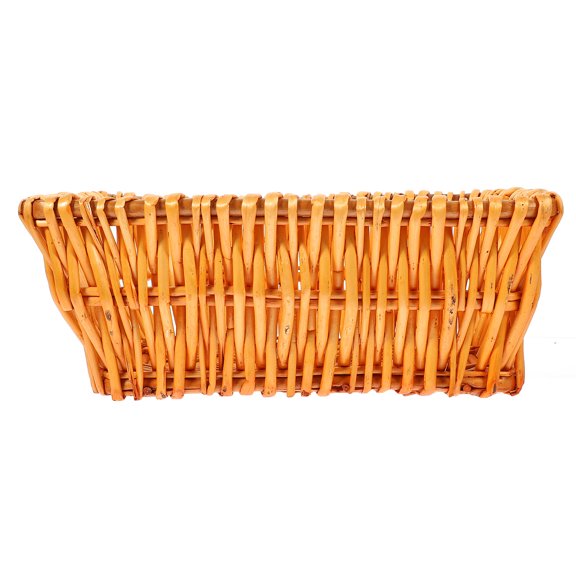 UPOUART Woven Storage Basket Light Brown Kitchen Home Decoration 1Set