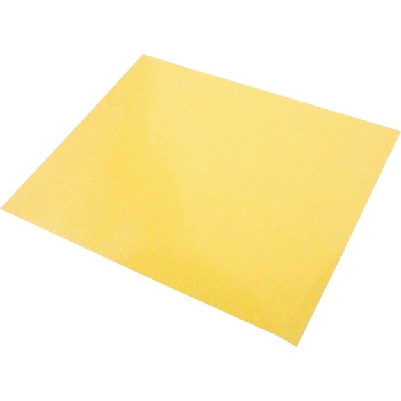 UPOUART Yellow Glitter Vinyl Heat Transfer Film for DIY Clothes Hats and Craft Projects