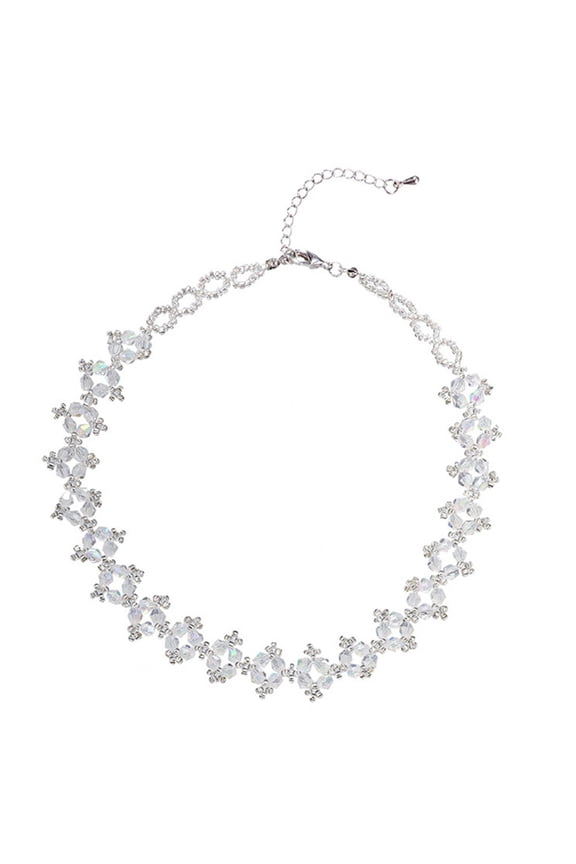 fashion necklace White 1Set Alloy Wedding Jewelry for Women