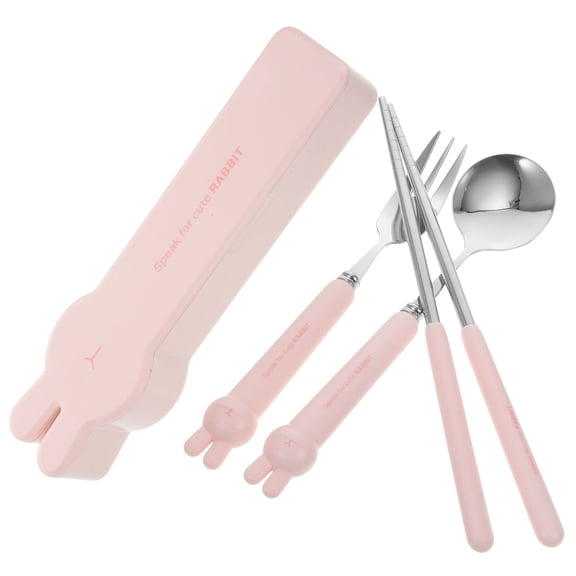 UPOUART Travel Utensil Set Portable Design - Compact and Lightweight 1 Set for On-the-Go Use