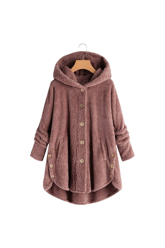 Casual Jackets for Women Winter Long Tweed Woollen Overcoats Stand Collar Thicker Outerwear Double Breasted Lapel Jacket Outwear Abrigos de Mujer Elegantes Largos